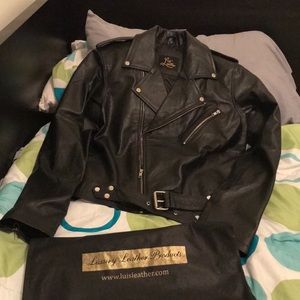 New leather jacket